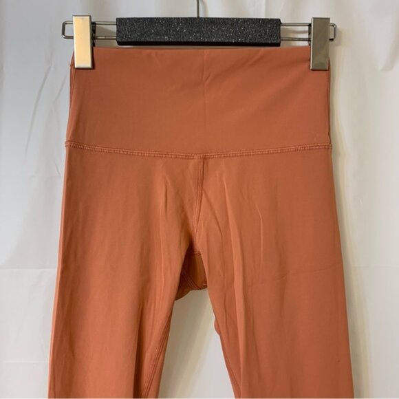 Lululemon Wunder Under High-Rise Tight 28" Full-On Luxtreme Rustic Coral Size 4 - Picture 2 of 6
